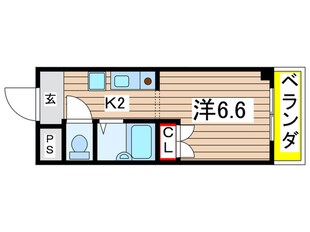 エンデバー武庫之荘２の物件間取画像